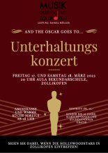 Flyer Unterhaltungskonzert 2023