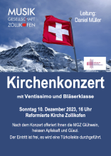 Flyer Kirchenkonzert 2023