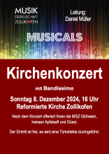 Flyer Kirchenkonzert 2024